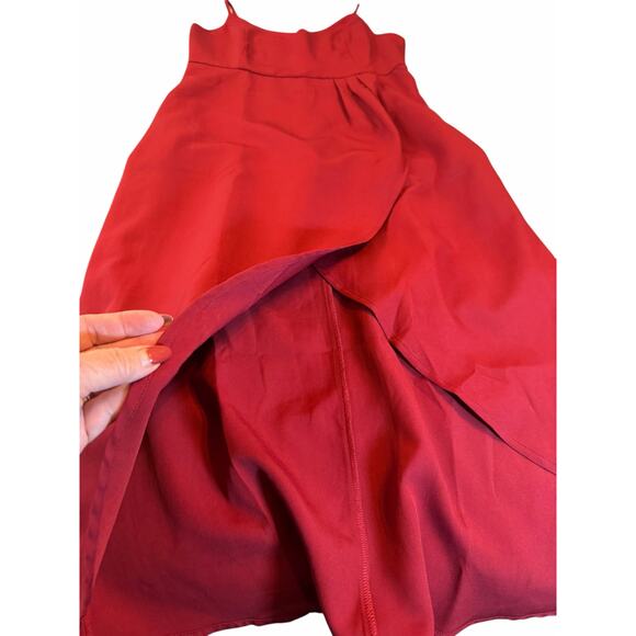 Atnlewhi Red Cocktail Dress - Size M - Picture 11 of 13